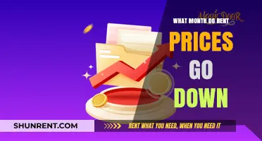 When Do Rent Prices Typically Decrease? A Monthly Analysis