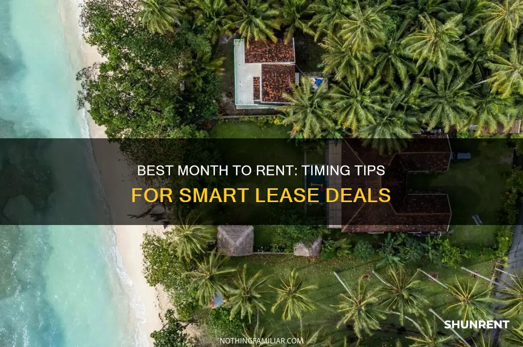 what month is a good time to rent