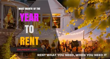 Prime Time to Rent: Unlocking the Best Month for Your New Home