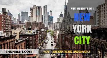 Exploring the Cost of Living: Monthly Rent in New York City