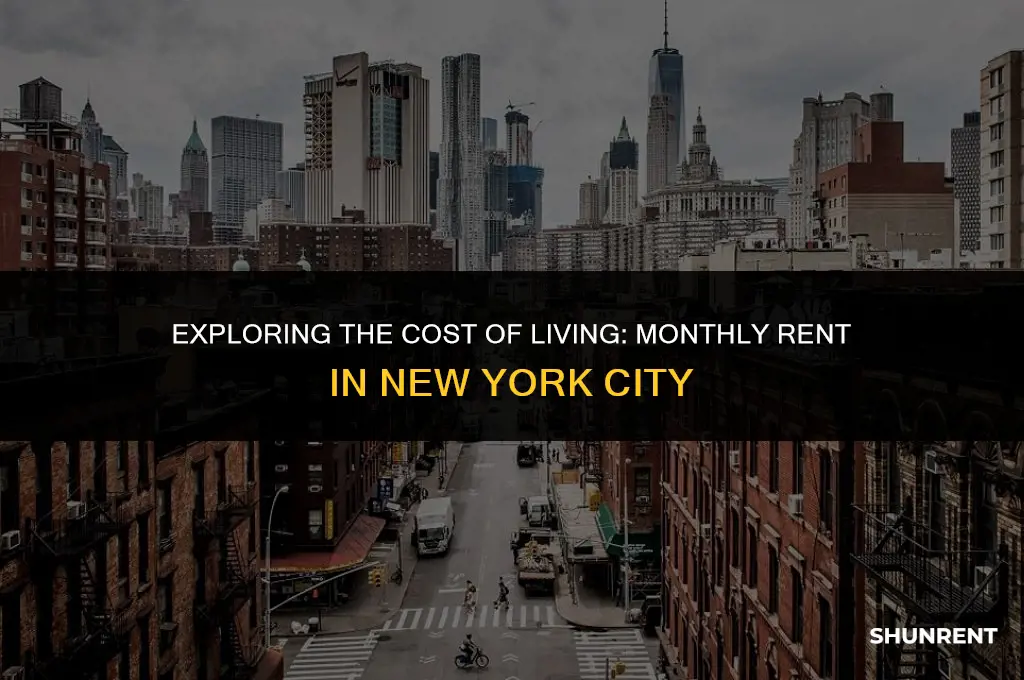 what monthly rent i new york city