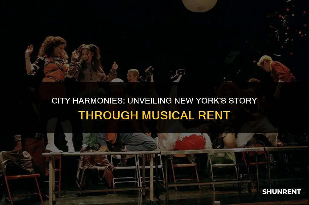 what musical rent tell about new york