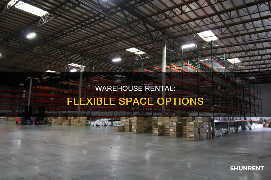 what options are available for flexible warehouse space to rent