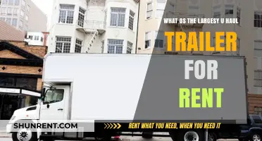 Largest U-Haul Trailer Rental: Size, Capacity, and Rental Options