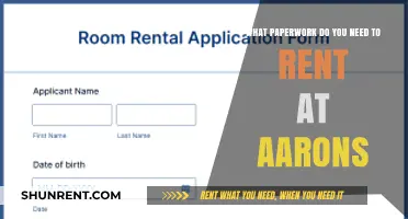 Essential Documents for Renting at Aaron's: A Complete Paperwork Guide