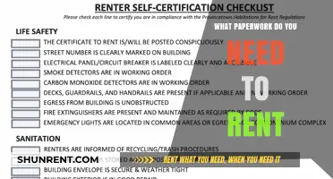 Essential Documents for Renting: A Comprehensive Checklist