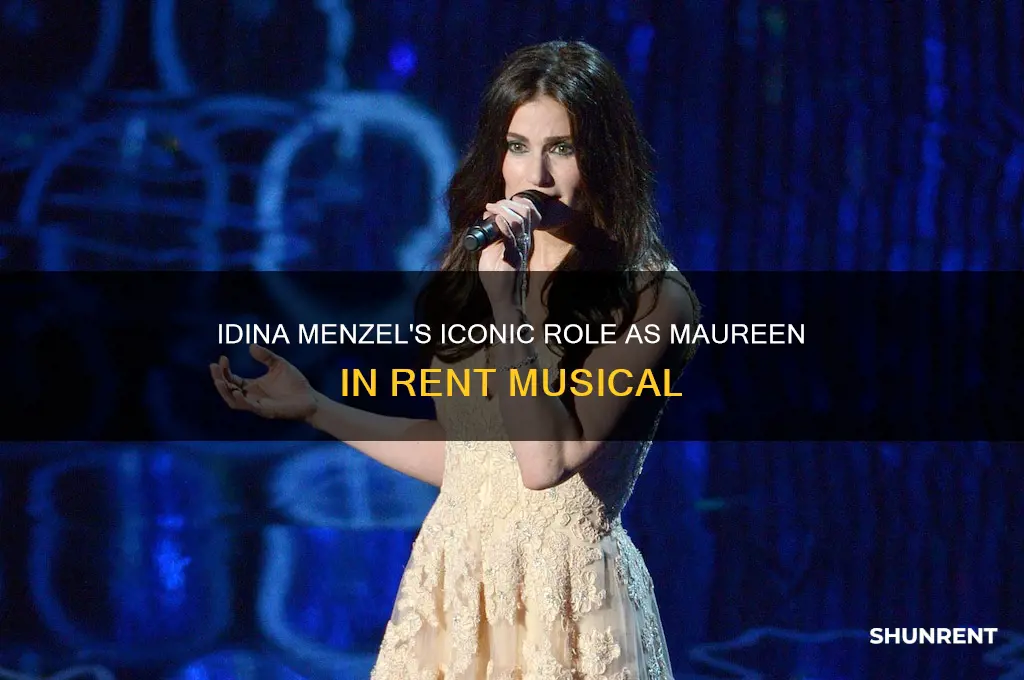 what part did idina menzel play in rent