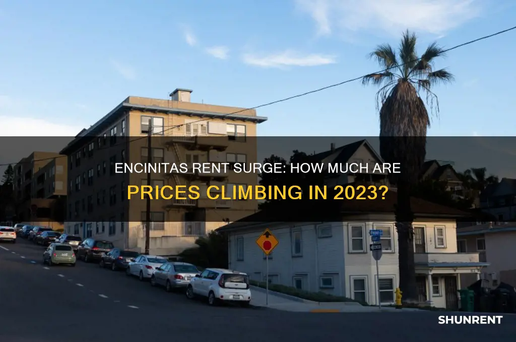 what percent are rents going up in encinitas