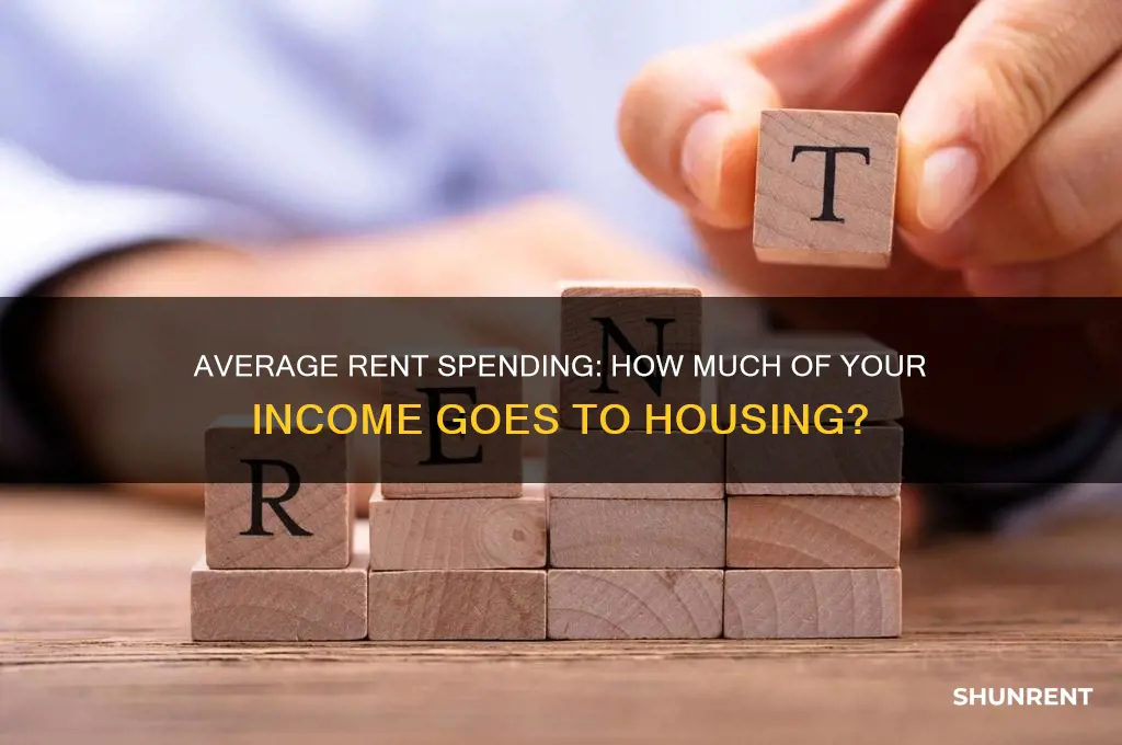 what percent does the average person spend on rent