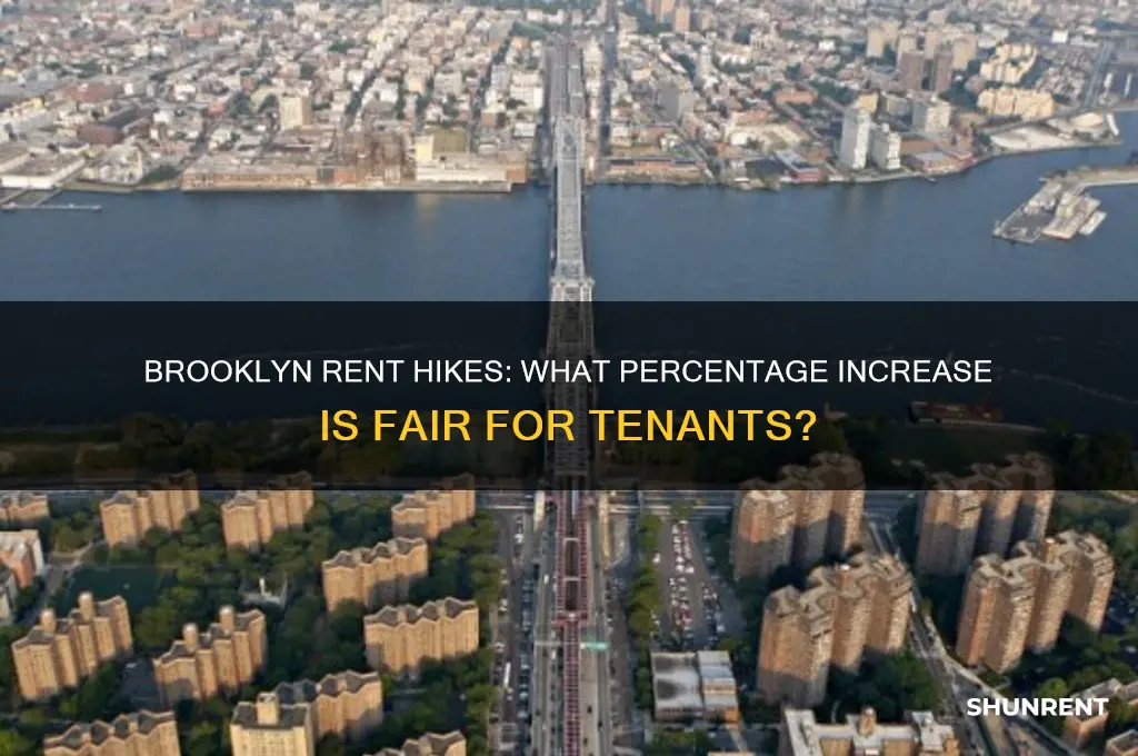what percent is ok to raise rent in brooklyn ny