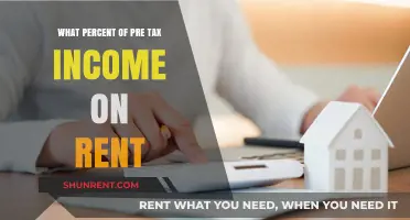 How Much of Your Pre-Tax Income Should Go Towards Rent?
