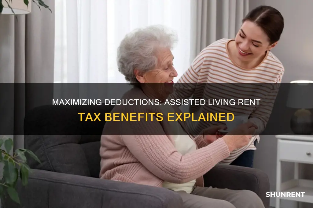 what percentage of assisted living rent is tax deductible