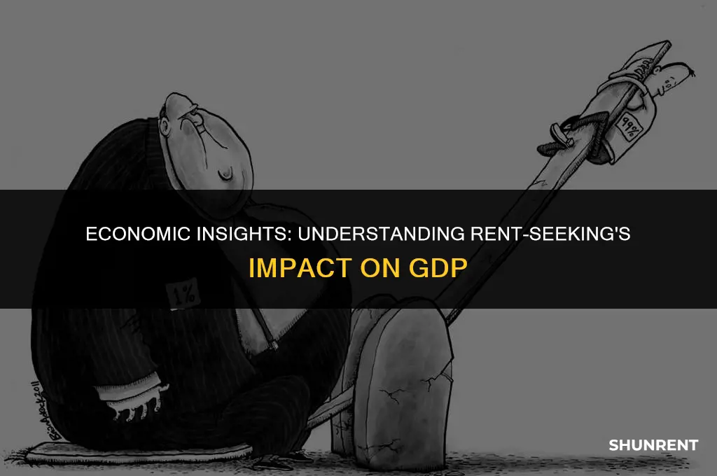 what percentage of gdp is rent seeking