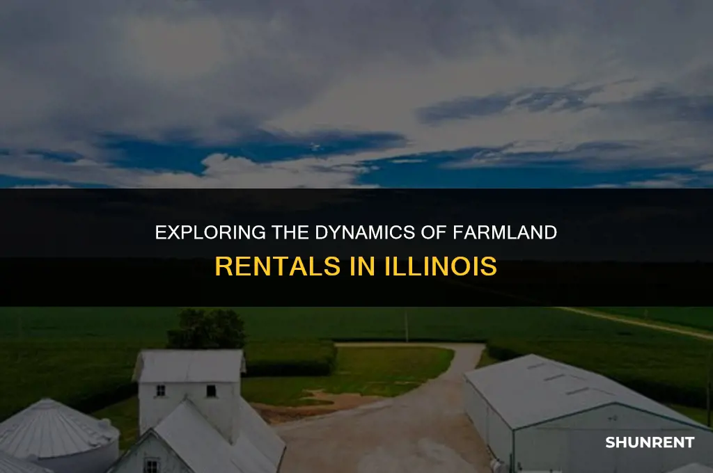 what percentage of illinois farmland is rented