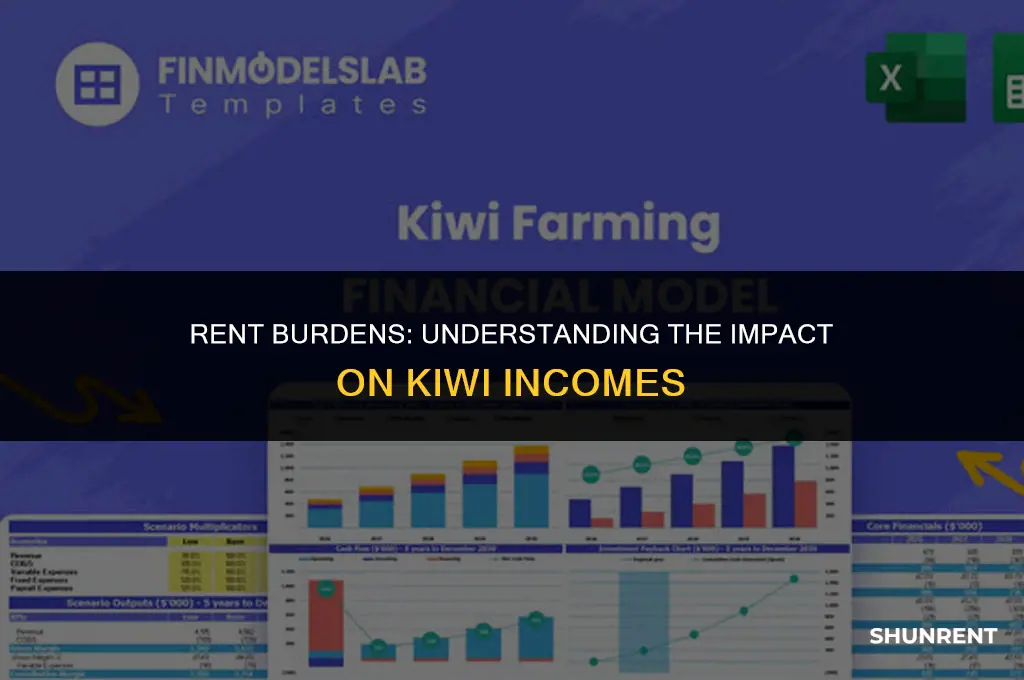 what percentage of kiwis incomee is rent