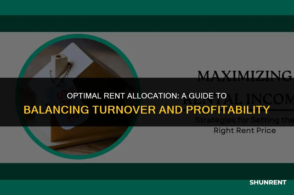 what percentage of turnover should be rent