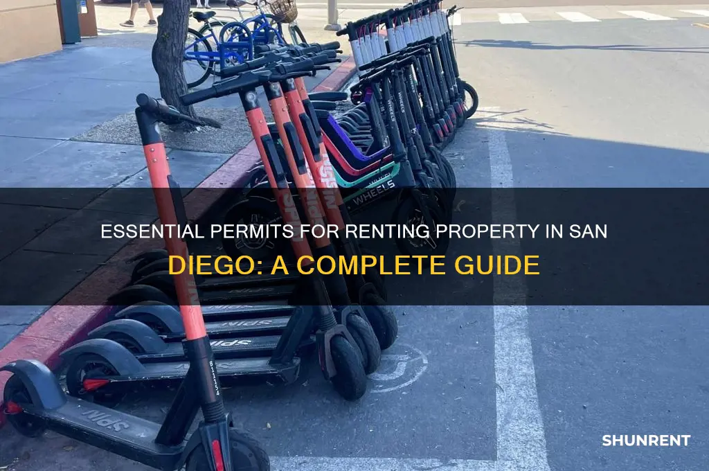 what permits do i need to rent in san diego