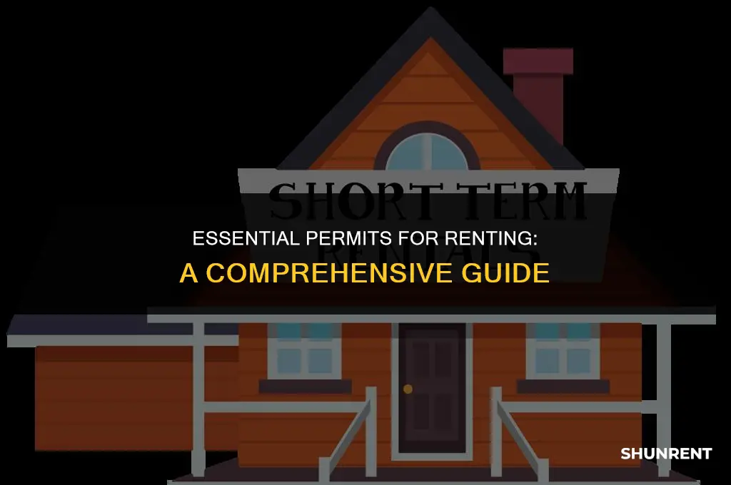 what permits do i need to rent