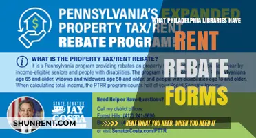 Where to Find Rent Rebate Forms in Philadelphia Libraries