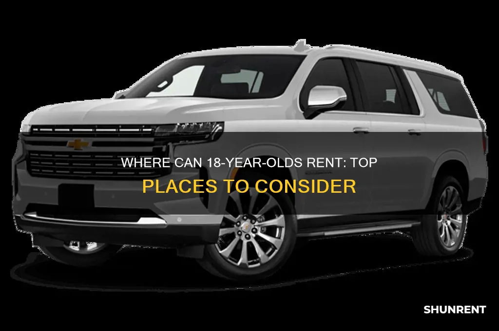 what place gives 18 year old to rent