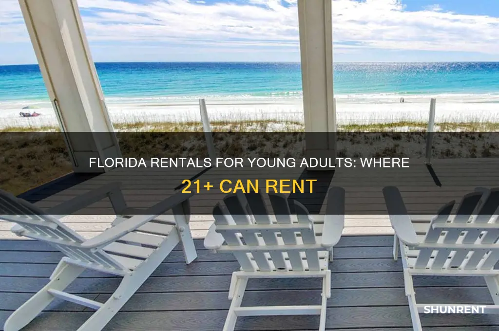 what places in florida allow 21 and up to rent