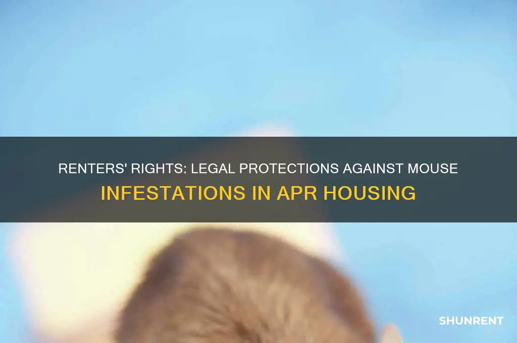 what protection does a renter have when apr has mice