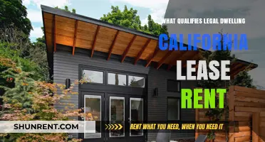 Understanding California's Legal Dwelling Requirements for Lease and Rent