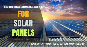 Optimal Commercial Roof Rental Rates for Solar Panel Installations