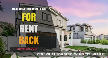Rent Back Real Estate: Choosing the Right Form for Your Needs