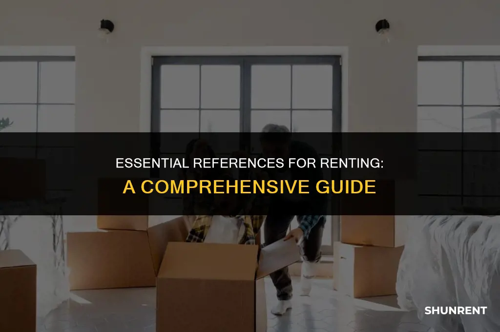 what references do i need for renting