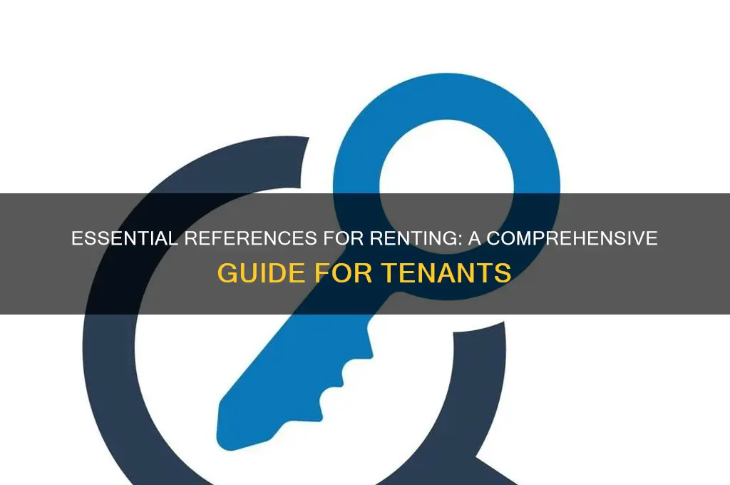 what references do you need to use for renting