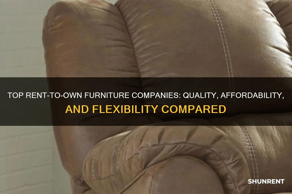 what rent to own company has the best furniture
