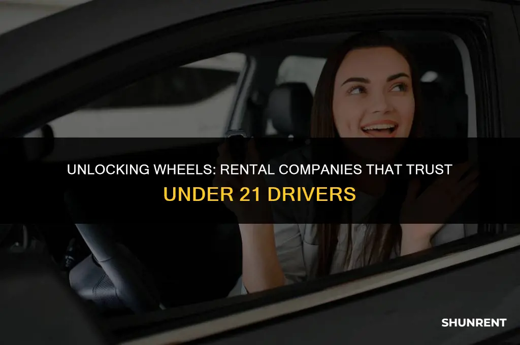 what rental companies rent to under 21