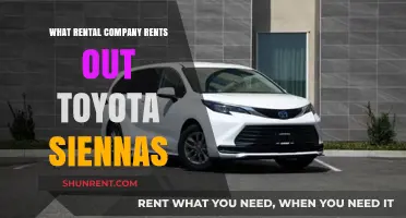 Exploring Rental Options: Where to Find Toyota Sienna Minivans