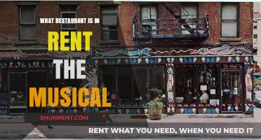 Dining in the Spotlight: Rent the Musical's Iconic Restaurant Scene
