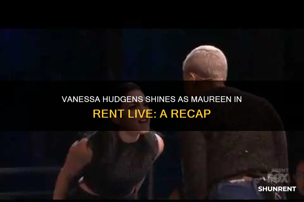 what role is vanessa hudgens in rent live