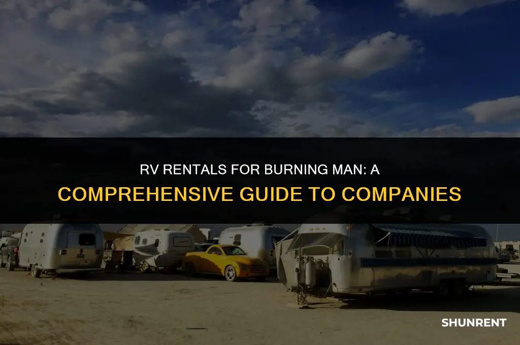 what rv companies rent for burning man
