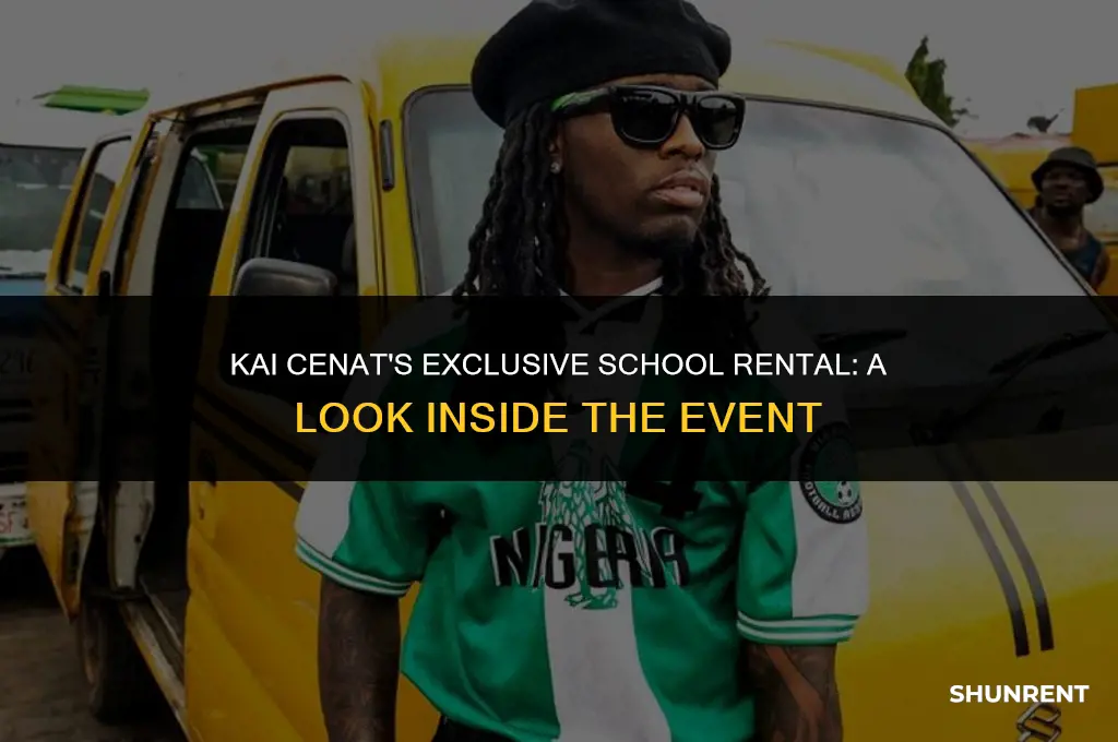 what school did kai cenat rent out