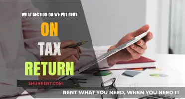 Where to Report Rent Payments on Your Tax Return: A Guide