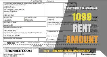 Understanding 1099 Rent Reporting: Essential Items to Include in Total Amount