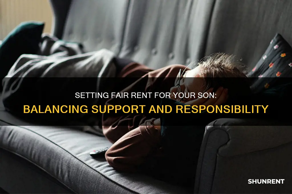 what should i charge my son for rent