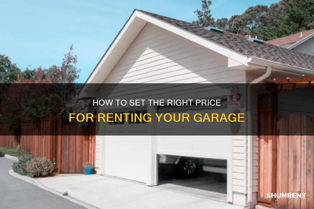what should i charge to rent out my garage