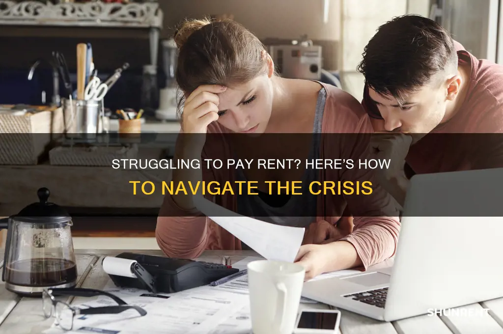 what should i do if i cant make rent