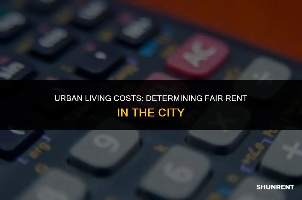 what should rent be in a city