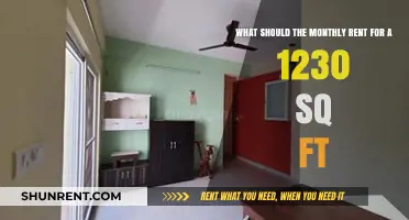 Ideal Monthly Rent for a 1230 Sq Ft Property: Key Factors