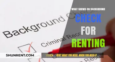 What Shows on a Background Check for Renting: A Comprehensive Guide