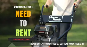 Choosing the Right Tiller Rental Size for Your Garden Needs