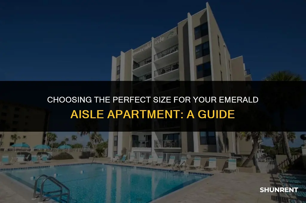 what size to rent for emerald aisle