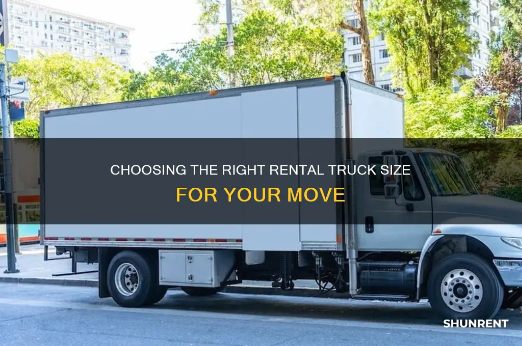 what size truck should i rent to move