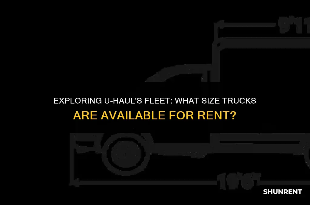 what size trucks does u-haul rent